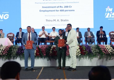EYSYS Pharmaceuticals Signs ₹200-Crore Investment MoU at TN Rising Global Investors Meet